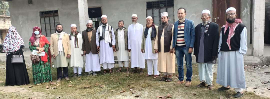 লালচাঁদপুর মাদ্রাসার শিক্ষক ও কর্মচারীবৃন্দ